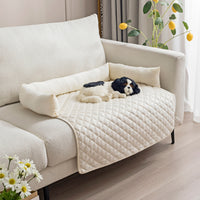 Pawz CloudSofa™ — Plush Sofa Bed for Dogs & Cats (Curved Design, Machine Washable, S–XXL, Furniture Protector) 3