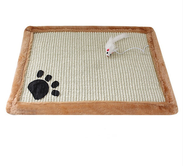Pawz ScratchSave™ — Premium Cat Scratch Mat | Protects Your Furniture, Satisfies Their Instincts | Durable Sisal Board