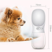 Pawz TrailSip™ — Outdoor Portable Pet Water Bottle with Flip-Trough Design | Anti-Bacterial | 350ml & 550ml | Dogs & Cats 5