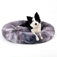 Pawz CloudNest™ — Luxury Donut Dog & Cat Bed | Ultra-Soft Long Plush Calming Bed | Machine Washable | S to XL 1