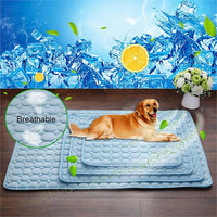 Pawz CoolNest™ — Ice Silk Self-Cooling Mat for Dogs & Cats (Beat the Heat in Style) 2