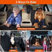 Pawz RideSafe™ — Waterproof Car Seat Protector for Dogs (Crash-Tested, Mess-Proof) 3