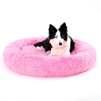Pawz CloudNest™ — Luxury Donut Dog & Cat Bed | Ultra-Soft Long Plush Calming Bed | Machine Washable | S to XL 2
