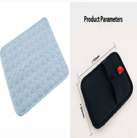 Pawz CoolNest™ — Ice Silk Self-Cooling Mat for Dogs & Cats (Beat the Heat in Style) 4