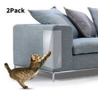 Pawz ScratchShield™ — Clear Anti-Scratch Furniture Guard Pads for Cats (Self-Adhesive, No-Residue PVC, Multiple Sizes) 1