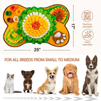 Pawz NoseworkPro™ — Avocado Snuffle Mat for Dogs | Stress-Relief Puzzle Feeding Mat | Slow Feeder & Mental Enrichment Toy 3