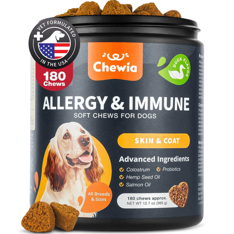 Pawz AllerEase™ — Vet-Inspired Allergy Relief Chews for Dogs (Stops the Itch)