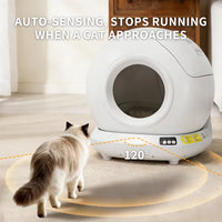 Pawz CleanVault™ — Smart Self-Cleaning Litter Box for Cats (78L Enclosed, App-Controlled, Multi-Cat Safe, Odor-Free) 4