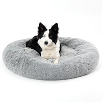 Pawz CloudNest™ — Luxury Donut Dog & Cat Bed | Ultra-Soft Long Plush Calming Bed | Machine Washable | S to XL 3