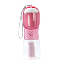Pawz WalkReady™ — 3-in-1 Portable Pet Water Bottle | Built-in Food Container + Waste Bag Dispenser | Perfect for Walks & Travel 5