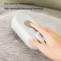 Pawz SteamGroom™ — 3-in-1 Electric Steam Pet Brush (Steam Spray + Detangle + Massage, USB Rechargeable, Cats & Dogs) 2