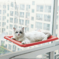Pawz SkyLounge™ — Wall-Mounted Window Hammock for Cats (No Drilling, Suction Install) 2