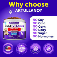 Pawz VitaLife™ 20-in-1 — Complete Daily Multivitamin for Dogs (Puppy to Senior) 5