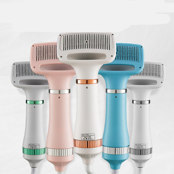 Pawz BlowOut™ — Professional Pet Hair Dryer with One-Touch Deshedding | 3-Speed Airflow | Quiet Salon-Grade Grooming at Home
