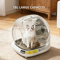 Pawz CleanVault™ — Smart Self-Cleaning Litter Box for Cats (78L Enclosed, App-Controlled, Multi-Cat Safe, Odor-Free) 2