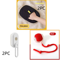 Pawz SteamGroom™ — 3-in-1 Electric Steam Pet Brush (Steam Spray + Detangle + Massage, USB Rechargeable, Cats & Dogs) 3