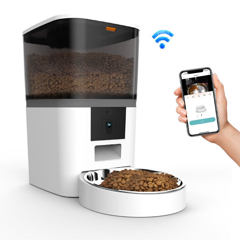 Pawz FeedWatch™ — Smart Pet Feeder With HD Camera & Scheduled Feeding